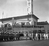 Le Général de Gaulle à Casablanca le 8 août 1943.